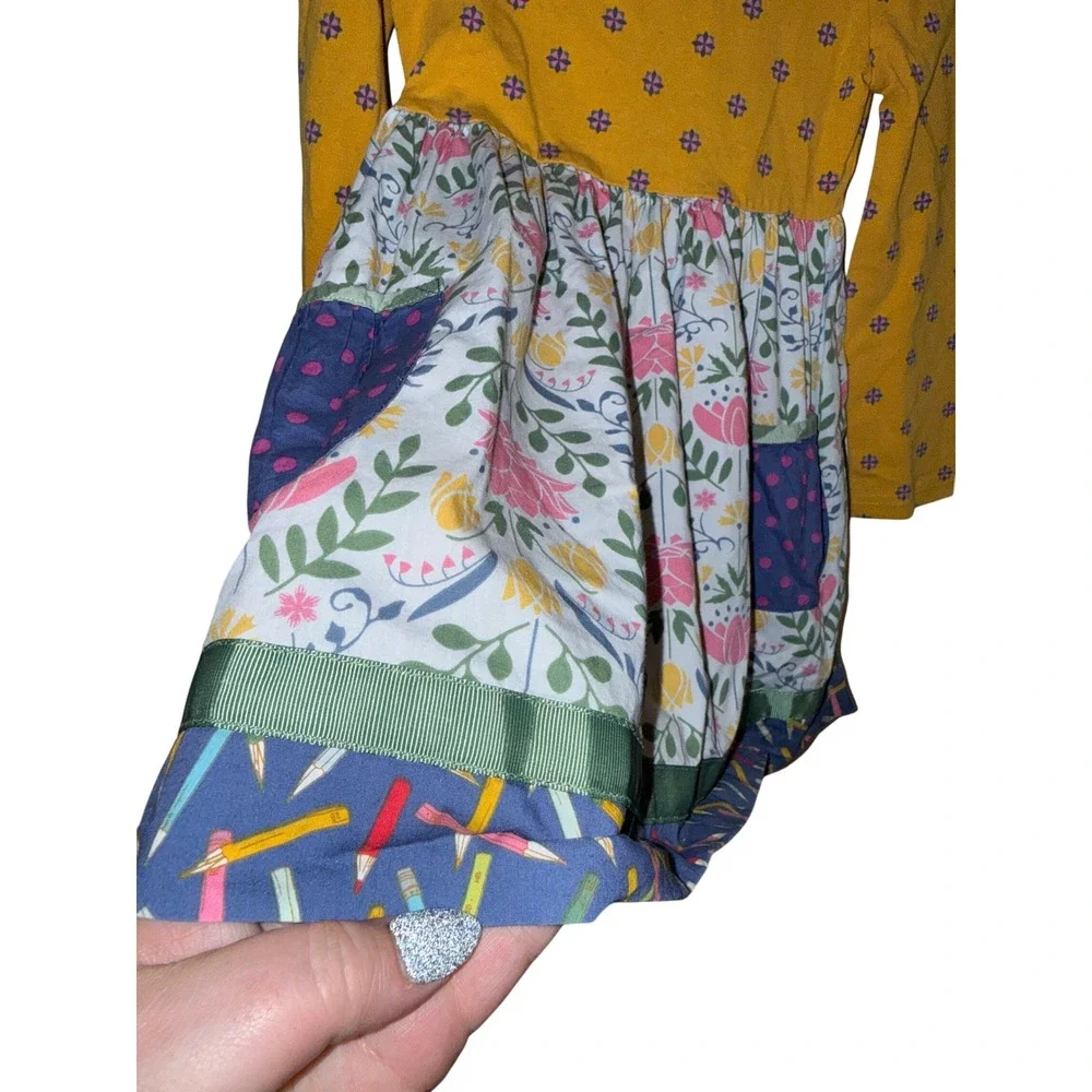 Matilda Jane Choose your own path Gold Star Dress size 4